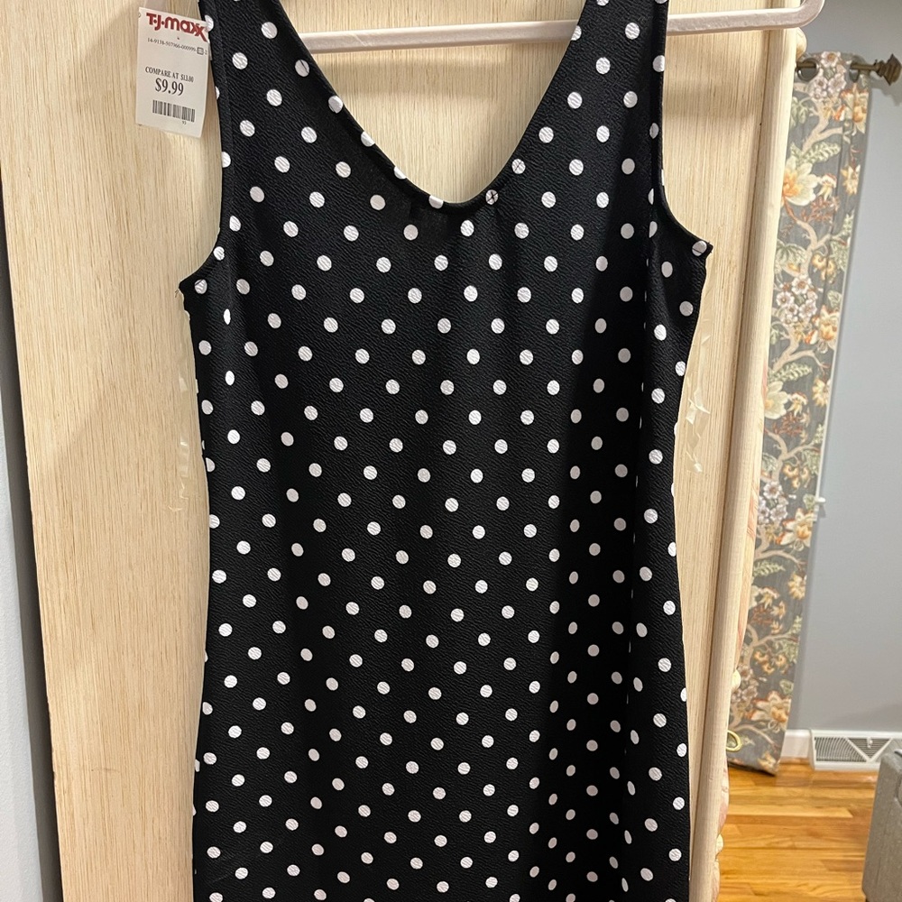 Black & White Polka Dot dress